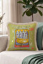 Sardines Sardine Canned Patterned Fringed Pillowcase-Pop Art Marin Mink Tassel Throw Pillow Cover - 5