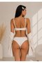 Women's Supported Lace Detailed Bra Panty Set Daily Comfortable Underwear Set (724t) - 3