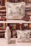 Vintage Rococo French Fringed Pillowcase - Pastoral Nostalgic Beige Mink Tassel Throw Pillow Cover - 2