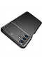 Galaxy A04S Case Carbon Look Silicone with Camera Protection Ultimate Protection Brsa - 3