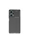 Xiaomi Poco F5 Case Carbon Look Silicone with Camera Protection Ultimate Protection Brsa
