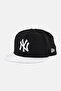 x MLB Men New York Yankees Embroidered Fitted Cap,Black