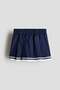 Pleated cotton twill skirt - 4