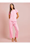 Pink Watermelon Print T-Shirt and Pyjama Set