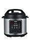 Digital Pressure Express Cooker 6L 1000W with Multiple Cooking Programs, Non-Stick Pot - 3