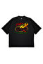 Unisex Oversize Corteiz Car Crash Printed Boxy Fit Thick Fabric (240Gsm) T-Shirt