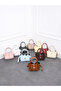 Lavin Women's Buckle Soft Textured Adjustable Strap Hand and Shoulder Bag - 3