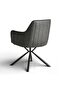 VEDETTE DINING CHAIR FABRIC - GREY - 7