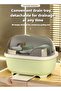 Dish Storage Box Bottle Drainer Dish Rack with Lid Dish Strainer Kitchen Dish Racks Cutlery D - 5