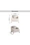 GRECIAN SINGLE SEATER SOFA - 8