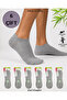 6-Piece Bamboo Seamless Washable Men's Sneaker Socks