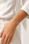 Lisse Silver Bangle – Minimal Silver Color Women's Bracelet - 3