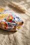 Lemon Patterned Long Sleeve Baby Bib - Waterproof, with Pockets and Stain-Resistant Functional Blouse Bib - 2