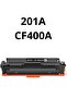 حبر CF400A (201A) - أسود - متوافق مع طابعات HP Color LaserJet Pro M252 و MFP M277