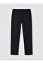 Özmarka New Season Black Slim Fit Boys Gabardine Trousers - 3