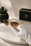 Elsimo Uv400 Protected Cat Eye Cut Glass Brown Women's Sunglasses - 3