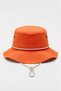 Premium Safari Hat with Air Vents |   Orange Unisex Daily Fisherman Model