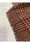 Plaid Wrinkled Fabric Lightweight and Stretchy - Tile Black Plaid - 5
