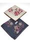 عبوة من قطعتين من القطن المطرز للكتابة 6595-14 - 2