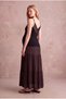 Maternity Black Viscose V-Neck Sleeveless Blouse with Lace Detail on Neck and Back Nicole - 2