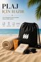 Drawstring Backpack - Water-Resistant Sports Bag, Unisex Gym Bag with Drawstring - 8