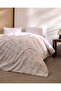 Noelie King Size 100% Cotton Ranforce Printed Sheet and Duvet Cover Set - Powder - 2