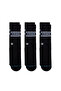 Socks Basic 3 Pack Crew Black
