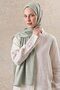 Mint Spiral Pattern Ayrobin Jacquard Shawl