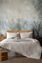 Simon 100% Cotton Double Yarn-Dyed Muslin Duvet Cover Set Blue
