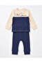 100% Cotton 0-3-6-9-12 Months Baby Boy Car Printed Thin Seasonal 2-Piece Top and Bottom Baby Set - 4