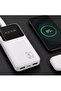 N-22 30000mAh Power Bank with LED Digital Display, Dual USB Output, Fast Charging Portable Battery Pack, Universal Charger for iPhone, Samsung, Xiaomi, Huawei & More – White - 3