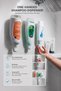 Silicone Container for Shampoo and Soap Bottles - Bathroom Shampoo Shower Dispenser - 4