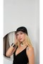 Bocuk Detail Crochet Beanie Black - 3