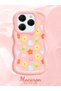 Tecno Spark 20 Pro Compatible Case Camera Protector Pink Silicone Couple Phone Case Floral Pattern - 2