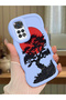 Redmi Note 11S Compatible Case Camera Protector Blue Silicone Couple Phone Case Tree Pattern