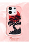 Poco X6 5g Compatible Case Camera Protector Pink Silicone Couple Phone Case Tree Pattern - 2