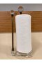 Paper Towel Holder Crystal and Brass Color Antique Height 32 cm Diameter 15 cm - 7