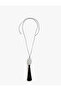 Beaded Tassel Necklace