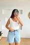 White Mercerized Tank Top - 2