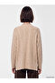 High Collar Patterned Women's Knitwear Tunic - 4