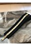 D'Oro Xuping Steel Three Row Round Stone Women's Bracelet -