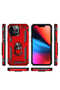 iPhone 13 Pro Max Case Camera Protector Magnetic Stand Tank Protection - 4
