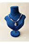 55cm Amethyst & Pink Quartz Natural Stone Necklace – Gold Plated Pendant – Handmade Design - 2