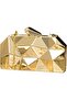 Reberomantic womens Lattice Pattern Metal Evening Clutch Purse evening handbag