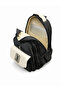 Beige Unisex Daily School Backpack, Water Resistant, Multiple Compartments, Laptop Compartment - 5