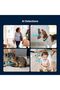 EZVIZ C6N G1-4K Camera for Home Indoor with Call-Button, Human/Pet/Sound Detction, 5GHz/2.4GHz Wifi, 360° Baby Monitor Camera, Color Night Vision, Two-Way Talk, Privacy Shutter, 512GB Card Supports - 6