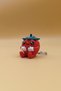 Cheerful Garden Series - Cute Strawberry Keychain - Movable Keychain Bag Ornament Charm - 2