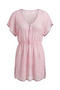 Bysen Lotus Pink (Soft Powder Pink) Women's Beach Dress Pareo Tunic - 4