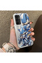 Samsung Galaxy A54 Compatible Hard Acrylic Back Silicone Edge Lens Protection Case - 2