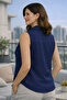 Embroidered Muslin Sleeveless Shirt - 3